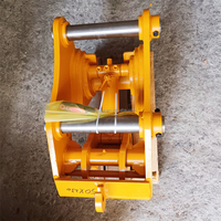 Pièces de rechange de prix usine coupleur d'attelage rapide hydraulique coulé attelage rapide inclinable hydraulique pour chargeur sur pneus d'excavatrice 908