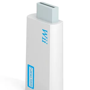 DATA FROG Wii ตัวแปลงสัญญาณ HDMI เป็น HDMI,อะแดปเตอร์ Wii Full 1080P ขนาดพกพาได้พร้อมแจ็คเสียง3.5มม. สำหรับหน้าจอมอนิเตอร์ PC/TV