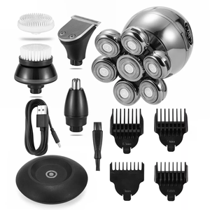 Têtes Hommes Nez Chauve Barber Cheveux Rasoir Mini Étanche Rasoirs Électriques 2022 <span class=keywords><strong>Nouveautés</strong></span> 7D 7 Rechargeable Portable 7 en 1 Usb - Product Image 4