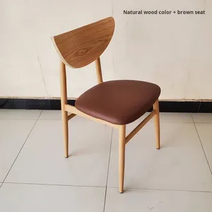 Modern Extendable Iron Art Dining Chair with Living Room Home Use - Product Image 6