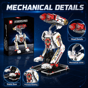 Interstellarer <span class=keywords><strong>Roboter</strong></span> Lernspielzeug Bausteine zum Üben, Spielzeuggroßhändler und Private Label STEM-Projekte Global - Product Image 4