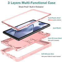 TOZIZO Étui de protection pour tablette avec support multi-angle pour T-Mobile REVVL Tab2 Couvertures de 10.1 pouces