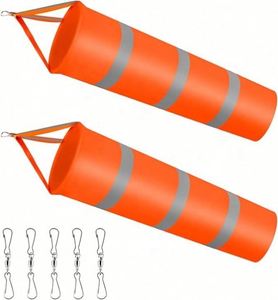 Polyester Wind Direction Measurement <b>Sock</b> Bag Measurement for Outdoors with Reflective Belt Windsock - Product Image 1