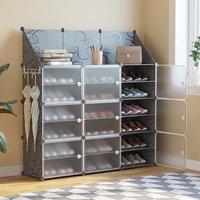 Mueble Zapatero Moderno de Acero Inoxidable, Económico y de Gran Capacidad, para Sala de Estar, Hotel, Entrada, Balcón, Hogar