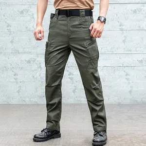 Homens ao ar livre personalizados treinamento ativo multi-função utilidade bolsos táticos calças pantalones de hombre