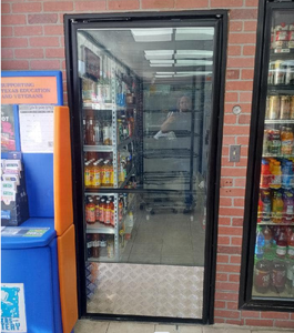 Bier Grot Entree Glazen Deur Met Aluminium Frame Voor <span class=keywords><strong>Chiller</strong></span> Kamer - Product Image 4