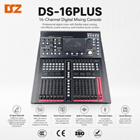 Consola Mezcladora de Audio Digital Profesional OEM de 16 Canales con DSP, Faders Motorizados, Interfaz de Audio AES y USB para Sonido en Vivo