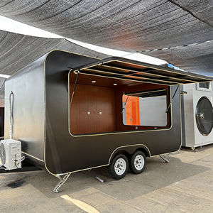 Carrito de Comida para Exportación Transfronteriza, Carrito de Aperitivos Destacado, Estilo Radio Gigante, para Festivales de Música, de Acero Inoxidable con 4 Ruedas - Product Image 3