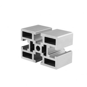 Industrial 6000 Series T5 Aluminum Alloy Square Tube Frame 40x60mm National Standard GB4060 Cutting Accessories - Product Image 1