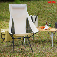 Chaise longue pliable WOQI pour piscine, plage, réglable, en tissu, pour se détendre au soleil, fauteuil bas pour terrasse, chaise pliante d'extérieur personnalisée