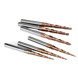 เครื่องแกะสลักลายเฟรส HRC60โคนิก้าเครื่องมือแกะสลักไม้เครื่องมือกัดเราเตอร์แกะสลัก <span class=keywords><strong>CNC</strong></span> ดอกสว่านเจาะจมูกแบบบอล - Product Image 2