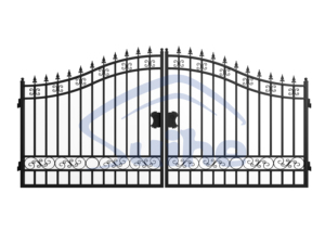 Suihe Porte extérieure en fer forgé Porte de clôture en acier de vente d'usine <span class=keywords><strong>pour</strong></span> la maison et le jardin - Product Image 4