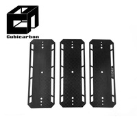 Plaques en fibre de carbone personnalisées 1mm 2mm 3mm 4mm, cadres en fibre de carbone CNC, cadre de plaque d'immatriculation en fibre de carbone 3K Twill
