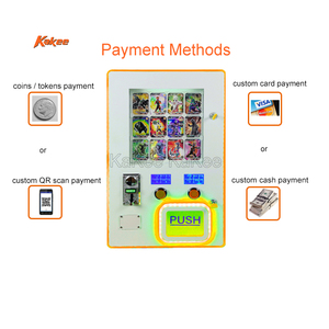 Nhà máy cung cấp ppokemon thẻ máy bán hàng tự động <span class=keywords><strong>2</strong></span> giá hiển thị thẻ dán hình xăm hình ảnh kinh doanh thẻ máy để bán - Product Image 4