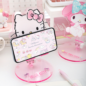 Support de téléphone universel pour tous les appareils iPhone <span class=keywords><strong>Samsung</strong></span> Huawei iPad Pro Mini réglable en acrylique Sanrio mignon - Product Image 2