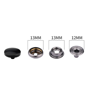 Tùy Chỉnh Khắc Hợp Kim Bốn-Mảnh Fastener Nút Vòng Nhựa Nút Với Mô Hình Sinh Thái Thân Thiện Với Snap Nút Cho Áo Sơ Mi Áo Khoác - Product Image 6