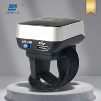 Escáner de Código de Barras QR Inalámbrico Portátil, Buen Lector de Dedos para Inventario con Interfaz USB, Producto en Stock
