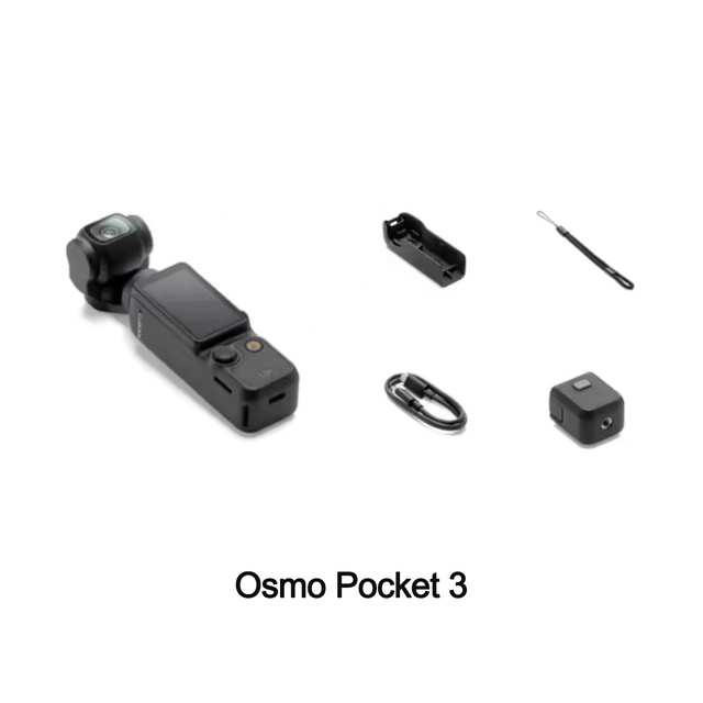 Osmo Pocket 3 Standard 2.0 Inch Pocket PTZ 4K Video Camera Travel Handheld Vlogging Camera