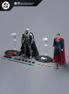 Set de 2.0 Figuras de Acción de Plástico Fondjoy Dawn of Justice Batman vs Superman Armored BVS Coleccionable Limitado de Batman y Superman - Product Image 1