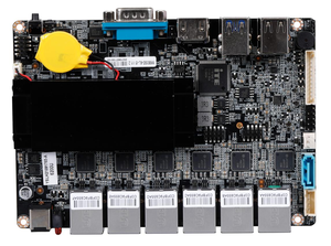 6LAN มินิไอทีเอ็กซ์เมนบอร์ด DDR4 M680SE-6L โปรเซสเซอร์สเกลค์รุ่นที่ 6 คอร์ I3 I5 I7 2COM สำหรับบอร์ดเราเตอร์ - Product Image 3