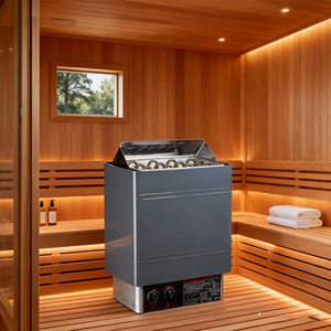 Stufa per Sauna Moderna Serie <span class=keywords><strong>Economica</strong></span> in Acciaio Inox CE con Doppio Controllo Supportato Stufa Elettrica per Sauna - Product Image 4