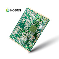 Fabricante Profesional Integral de PCB HDI OEM, Fabricante de PCBA, Acabado de Superficie ENIG de 10 Capas