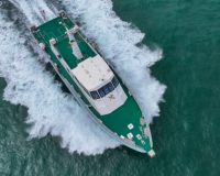 Bateau de patrouille et de recherche Grandsea 30,7 m/100 pieds en fibre de verre avec classification marine