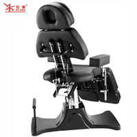 Fauteuil de massage et de thérapie hydraulique rotatif et réglable, personnalisable pour studio d'art corporel
