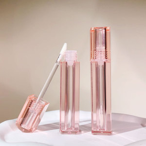 6ml Lip Gloss <strong>Tube</strong> pink square Lip Gloss Empty <strong>Tube</strong> Gloss Packaging Cosmetic Bottle clear Lipgloss <strong>Tube</strong> Lip Packaging - Product Image 1