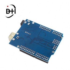 บอร์ดพัฒนา DH สำหรับ Uno R3 Atmega328p Ch340 Ch340g สำหรับ Arduino Uno R3 พร้อมพินเฮดเดอร์แบบตรงและสายเคเบิล - Product Image 4
