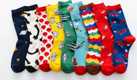 Chaussettes habillées pour hommes en polyester, élasthanne et coton, respirantes, antibactériennes, écologiques, avec logo personnalisé par sublimation