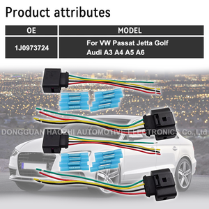 Cables personalizados 1J0973724 2011340 conector de bobina de encendido arnés de cableado para Audi A3 A4 <span class=keywords><strong>A5</strong></span> A6 VW PASSAT GOLF MONTAJE DE <span class=keywords><strong>Cable</strong></span> - Product Image 2