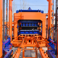 Machine de formage de blocs hydrauliques QT12-15, contrôle PLC, production entièrement automatique à haute productivité de divers types de briques