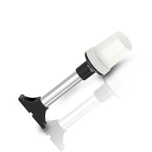 Luces de Navegación LED de Acero Inoxidable de 12V-24V CC, Luces de Anclaje Circundantes con Base de Montaje para Yates, 8 Luces Marinas - Product Image 1