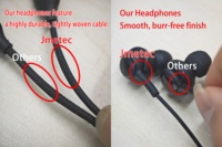 Écouteurs intra-auriculaires universels Jmetec en cuivre avec anneau USB-C pour Android Note10 Note20 Type C, compatibles iPhone 17 Pro Max Samsung