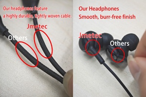 Écouteurs intra-auriculaires universels Jmetec en cuivre avec anneau USB-C pour Android Note10 Note20 Type C, compatibles <span class=keywords><strong>iPhone</strong></span> 17 Pro Max <span class=keywords><strong>Samsung</strong></span> - Product Image 4