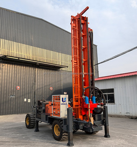 Perforadora de roca de 300m, pozo de agua montado en remolque, plataforma de perforación de energía diésel, maquinaria de minería a la venta en Chile - Product Image 1