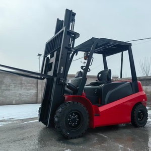 Montacargas Eléctrico JG CPD-50 de 5 Toneladas con Batería de Plomo-Ácido de 60V150Ah, Desplazador Lateral, Mástil de 3 Etapas y Asiento Confortable - Product Image 3