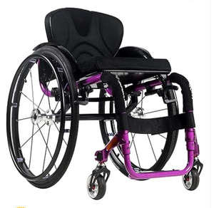 Silla <span class=keywords><strong>de</strong></span> <span class=keywords><strong>Ruedas</strong></span> Deportiva <span class=keywords><strong>de</strong></span> Rehabilitación, Ligera, Tipo Manual - Product Image 5