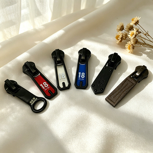 Tête de fermeture éclair métallique populaire à finition mate, curseur en alliage antirouille pour vestes décontractées, manteaux et accessoires vestimentaires à usage quotidien - Product Image 6