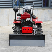 Tracteurs à chenilles universels mini-cultivateurs rotovateurs à chenilles en caoutchouc 20hp 22hp 26hp 28hp en gros de Chine