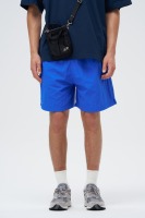 Shorts de sport pour homme, taille mi-haute, tissés, avec cordon de serrage, imprimés, séchage rapide, respirants, mélange coton/nylon, pour fitness et gym