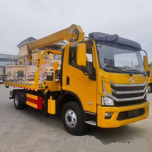 Grúa SAIC Yuejin con Pluma Weichai 180, Grúa Montada en <span class=keywords><strong>Camión</strong></span>, Tarjeta para Grúas Móviles Utilizadas en Operaciones <span class=keywords><strong>de</strong></span> Construcción - Product Image 2