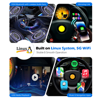 Ferrari F488 ve F12 ile uyumlu 5 inç gösterge ekranlı LVDS Kablosuz CarPlay Android Auto Retrofit Kiti