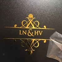 Autocollant de transfert UV DTF 3D métallique or argent pour emballages cosmétiques professionnels, étiquettes imperméables, logo personnalisé