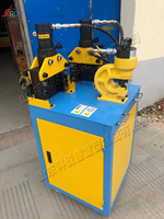 Vente directe d'usine Machine de découpe hydraulique multifonction 3 en 1 Pliage et poinçonnage de barres de bus de 10 mm