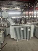 Transformateur de puissance triphasé immergé dans l'huile avec une puissance nominale de 110 kV/132 kV de 10 MVA, connexion vectorielle Dyn11, certification ISO9001