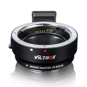 <span class=keywords><strong>Adaptador</strong></span> de Lente de Enfoque Automático Viltrox EF EOS M <span class=keywords><strong>para</strong></span> Lentes <span class=keywords><strong>Canon</strong></span> EF EF S a Montura EOS M <span class=keywords><strong>M50</strong></span> M6 Cámara sin Espejo con Apertura Ajustable - Product Image 1