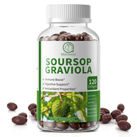 Groothandel Zuurzak Graviola Softgels 400mg Annona Muricata Antioxidant Immuunversterker Levergezondheid Corossol Guanabana Sirsak 120 stuks