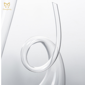 <span class=keywords><strong>Carafe</strong></span> à <span class=keywords><strong>vin</strong></span> rouge en cristal de conception unique de 16 60ml 0ml/60oz <span class=keywords><strong>Carafe</strong></span> à <span class=keywords><strong>vin</strong></span> en verre en forme de U pour cadeau d'affaires - Product Image 6